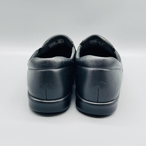 SAS Shoes Womens 7.5 Black Leather Tripad Comfort Viva Slip On Loafer Walking - Picture 6 of 12